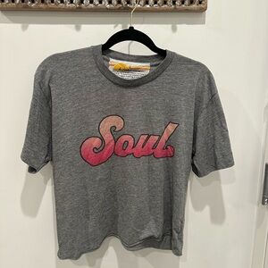 Soulcycle x Aviator Nation Tshirt - Grey - Large